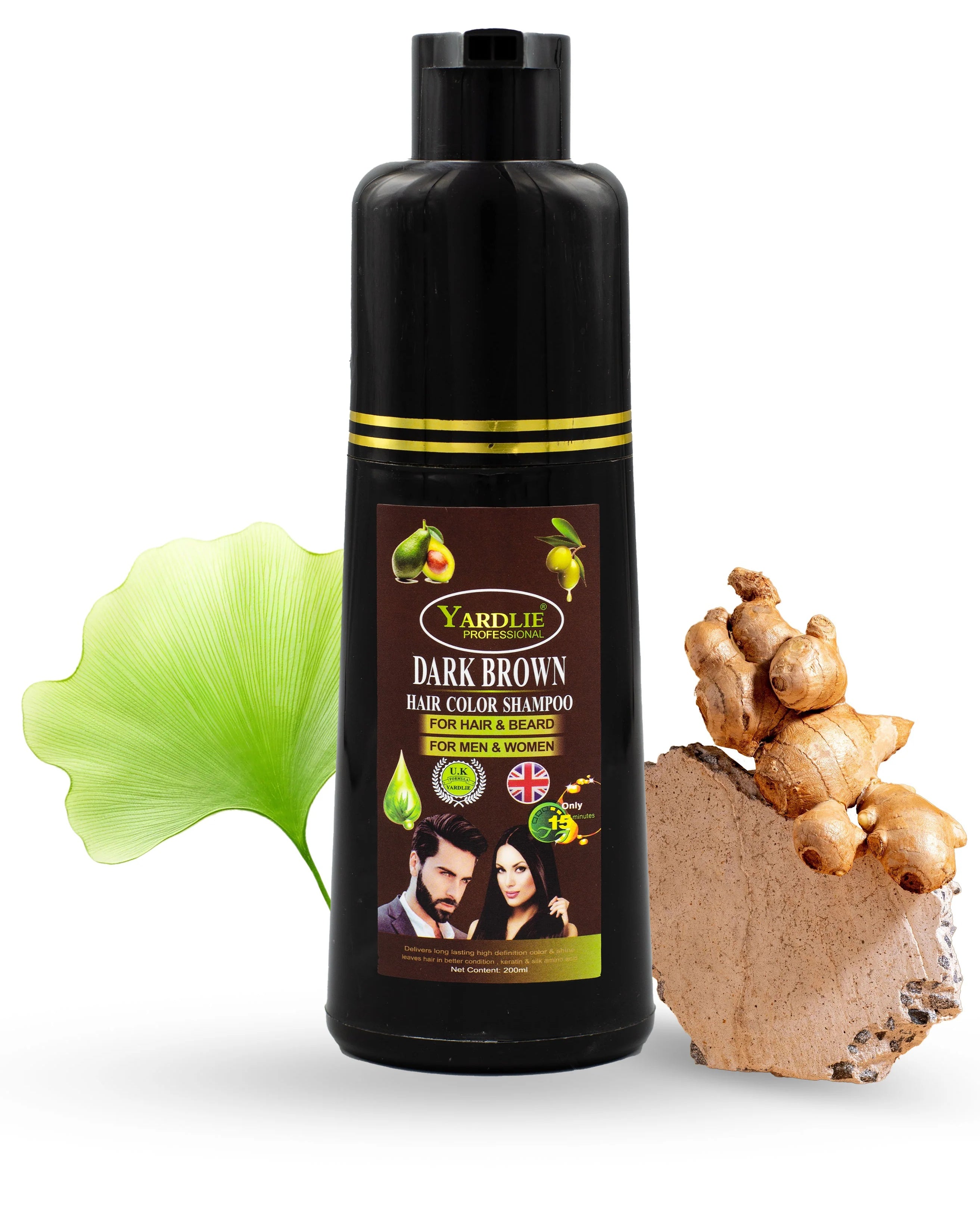 Yardlie Professional Hair Color Shampoo ? UK-Based Formula for Men &amp; Women