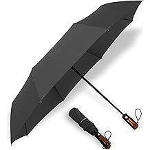 Compact Travel Umbrella with Windproof Design Gray Ghana