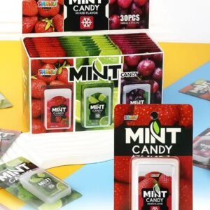 Shanu Mint Candy | Fruit‑Flavored Mint Tablets | 30pcs Box | Refreshing Sweet Treats