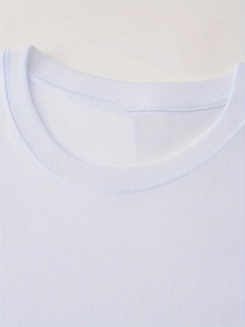 T-Shirt, Easy to Wash & Lightweight Breathable Fabric, for Men - Large - Image 3