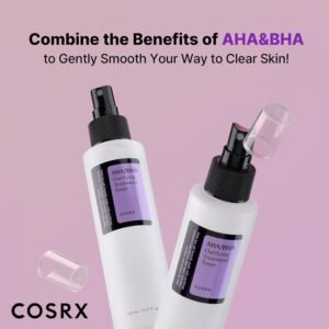 COSRX AHA/BHA Clarifying Treatment Toner | Gentle Exfoliating & Pore-Refining Korean Toner – Imported