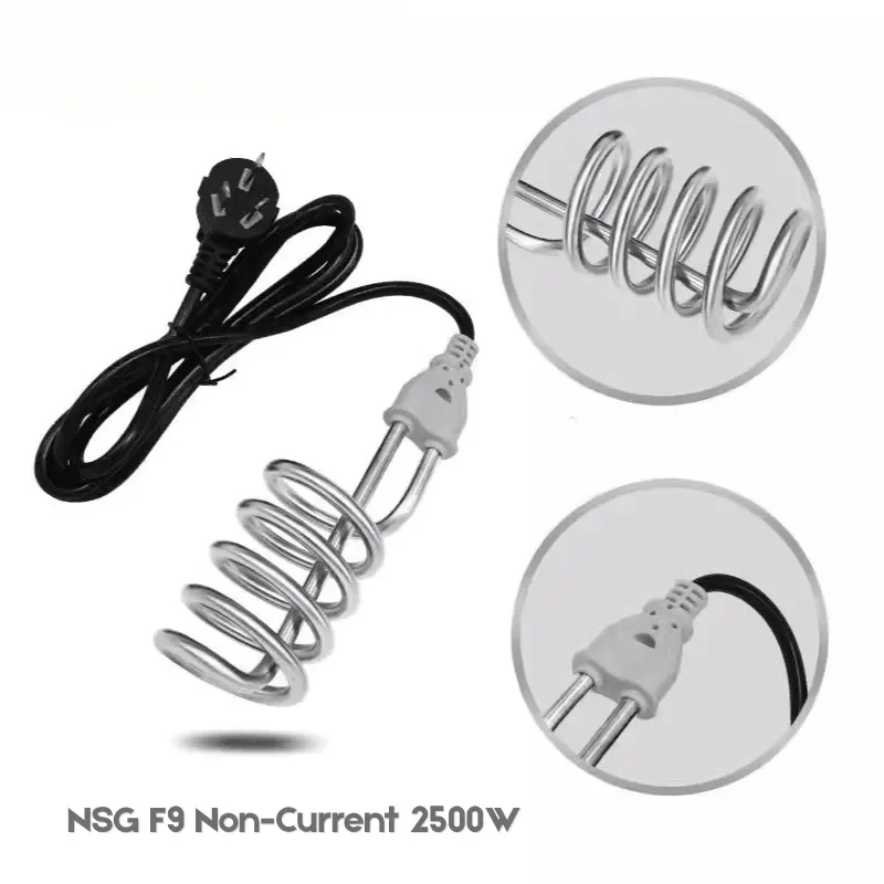 NSG F9 Auto On/Off Water Heating Rod 2500W | Smart Sensor, Waterproof, Shockproof, Fast Heating - Image 2
