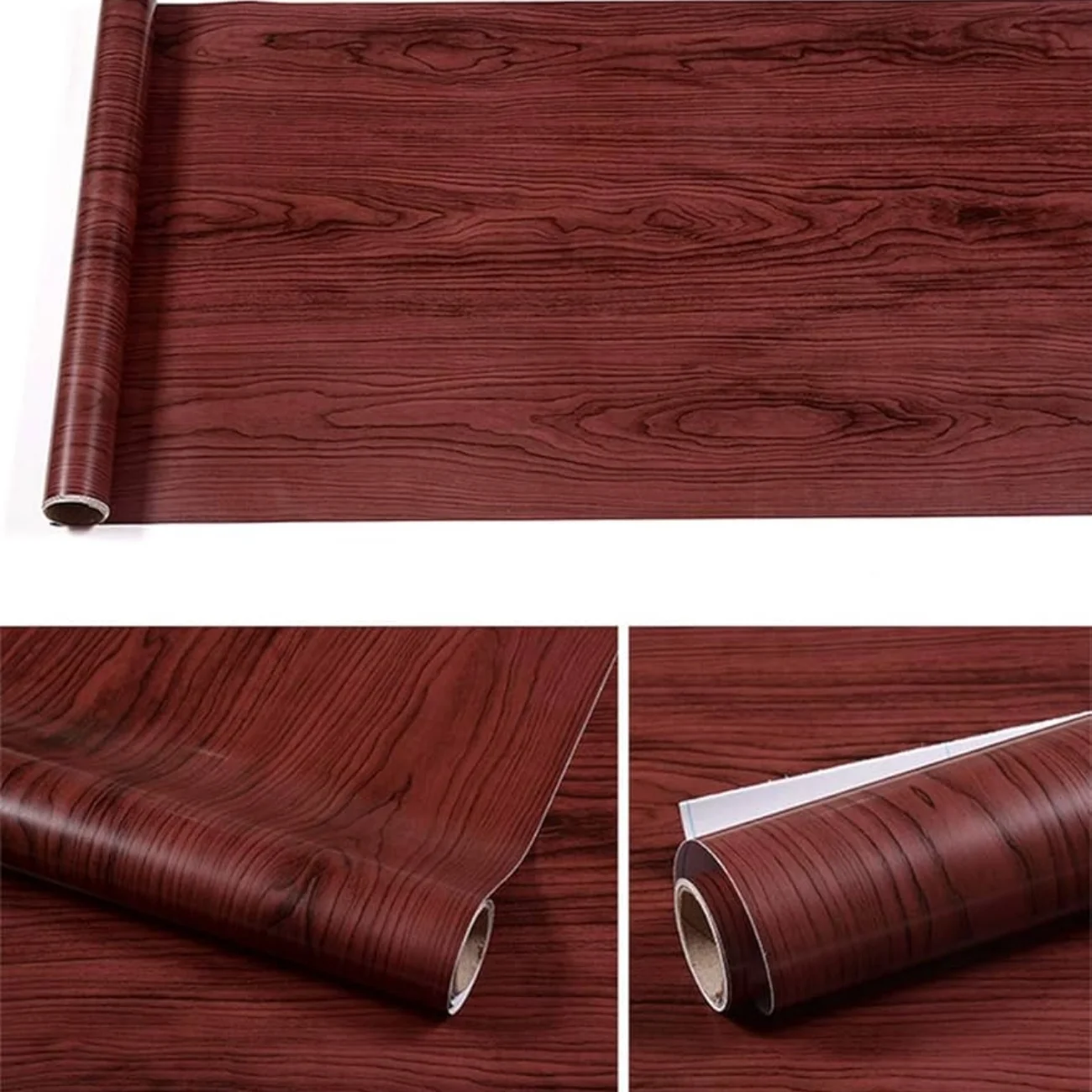 Self-Adhesive Wooden Sheet | Peel & Stick Wallpaper for Furniture Walls Kitchen Decor | YM503