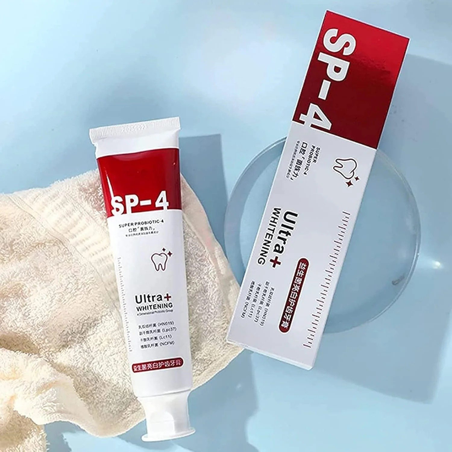 Yayashi SP 4 Ultra Whitening Toothpaste – Strong Stain Removal & Fresh Breath Daily Oral Care (120g) - Image 4