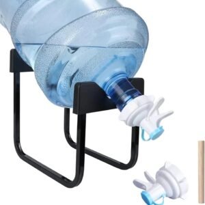 High‑Quality Water Bottle Stand | Metal Rack Dispenser | Durable & Stable Holder for Home & Office | 19 Ltr bottle stand with nozzle