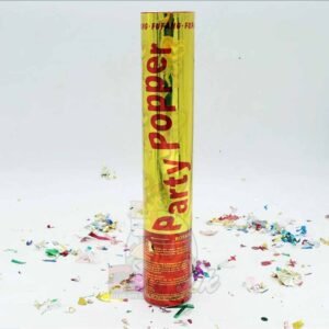 Birthday Party Popper | Rose Party Popper | 20 cm | Perfect for Birthdays, Anniversaries & New Year Celebrations (20CM)