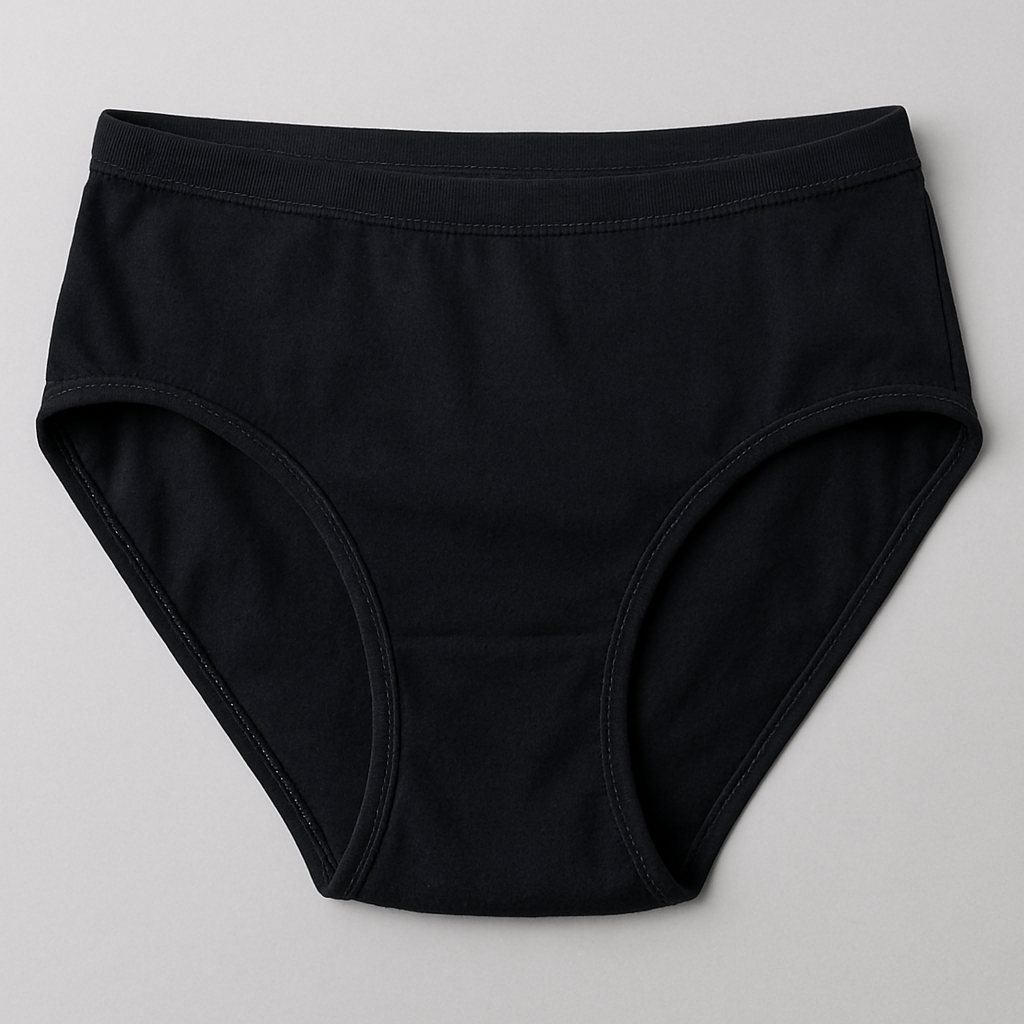 Malai Soft Fabric Underwear for Women – High Quality, Comfortable & Lightweight Everyday Panty in Black, Sizes S, M, L - Image 3