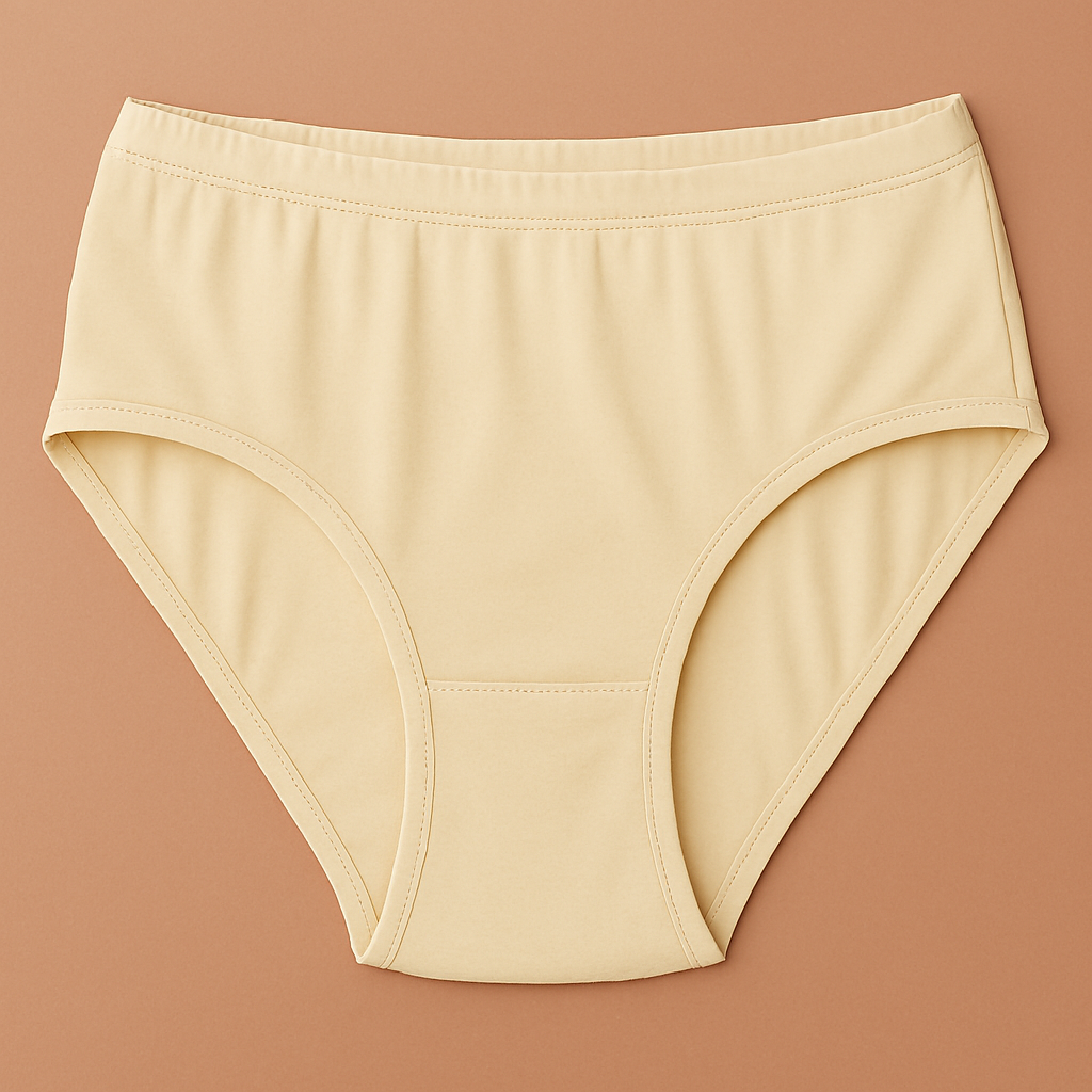 Malai Soft Fabric Underwear for Women – High Quality, Comfortable & Lightweight Everyday Panty in Skin Color, Sizes S, M, L