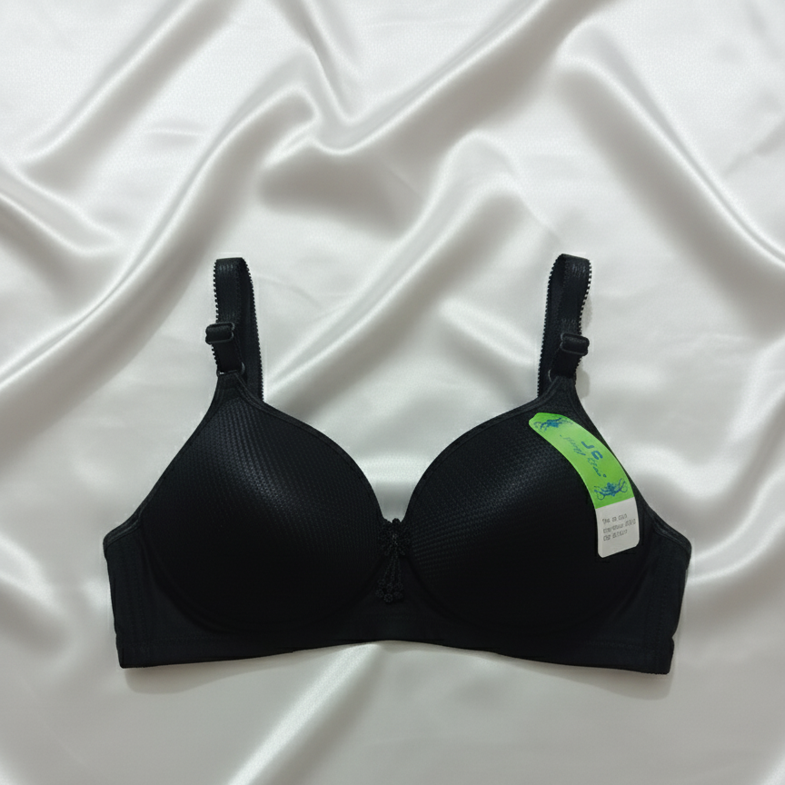 Jersey Sequins Padded Bra – Stylish, Comfortable & Lightweight Everyday Wear | Sizes 36 38 40, Cups A B C (Random Color) - Image 2