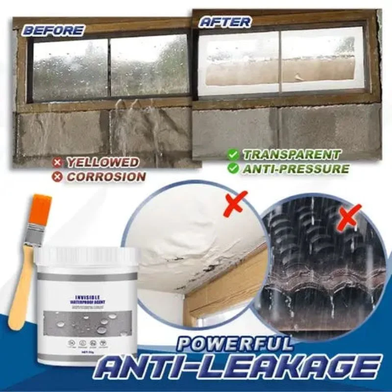 Hydra Waterproof Agent | Instant Water Tight Sealing Solution for Wall & Floor | With Brush | 250g - Image 3
