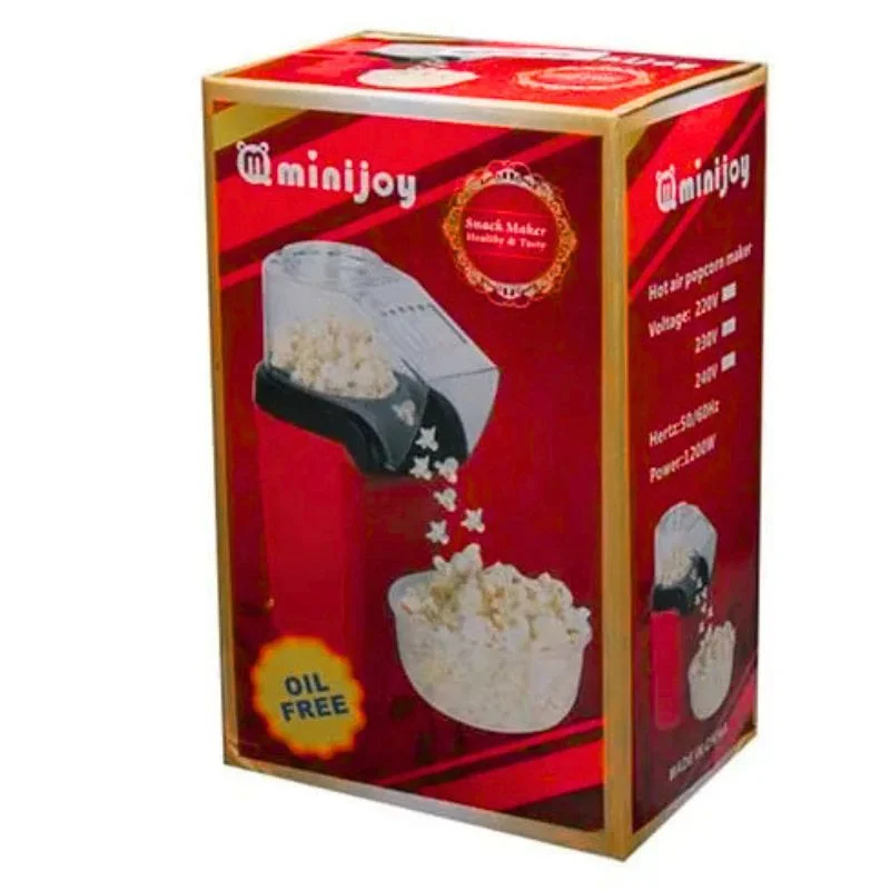 Oil Free Mini Popcorn Maker | Hot Air Popcorn Machine | Electric Popcorn Popper for Home & Kids | 1200W - Image 6