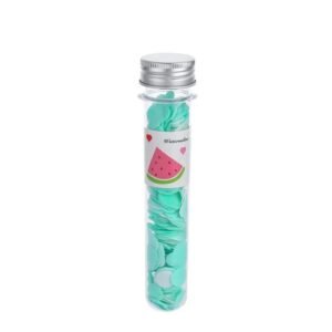 Outdoor Portable Hand Washing Disposable Soap Paper Flakes – 100 PCs in Flower Tube Bottle (Random color)