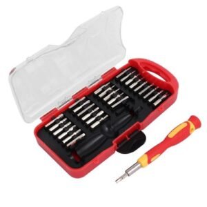 27-in-1 Multifunction Manual Screwdriver Set, Household Hardware -  Precision Screwdriver Set With 360° Rotating Handles