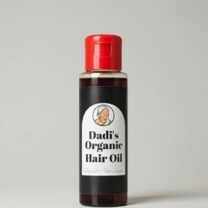 Dadi’s Organic Hair Oil: The Ayurvedic Secret for Ultimate Hair Health. This Cold-Pressed, Herbal Elixir is Best for Combating Hair Fall 100ml