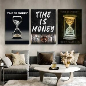 3pcs Quote Stickytiles Frames Providing Inspirational Style Elegant Look Home Decoration