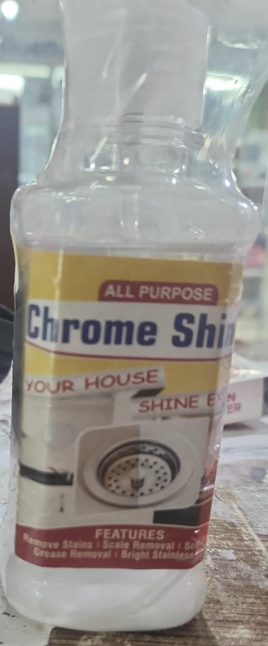 All Purpose Chrome Shine Cleaner 200ml – Powerful Stain, Rust And Grease Removal For Bright And Shiny Stainless Steel Surfaces - Image 4