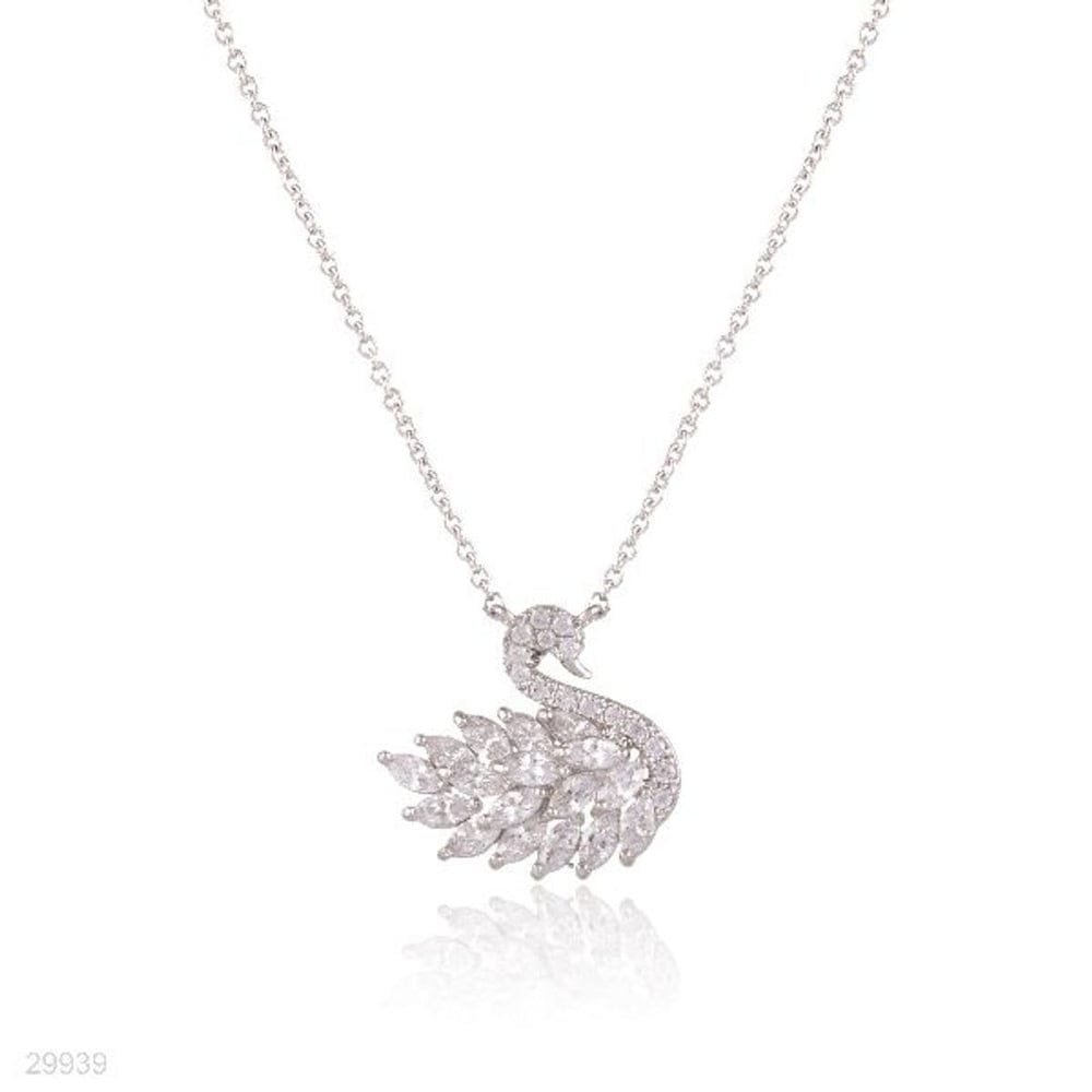 Tulip Bracelet With Swan Necklace Stainless Steel Durable Comfortable Stylish Affordable Practical Choice Reliable Performance - Image 3