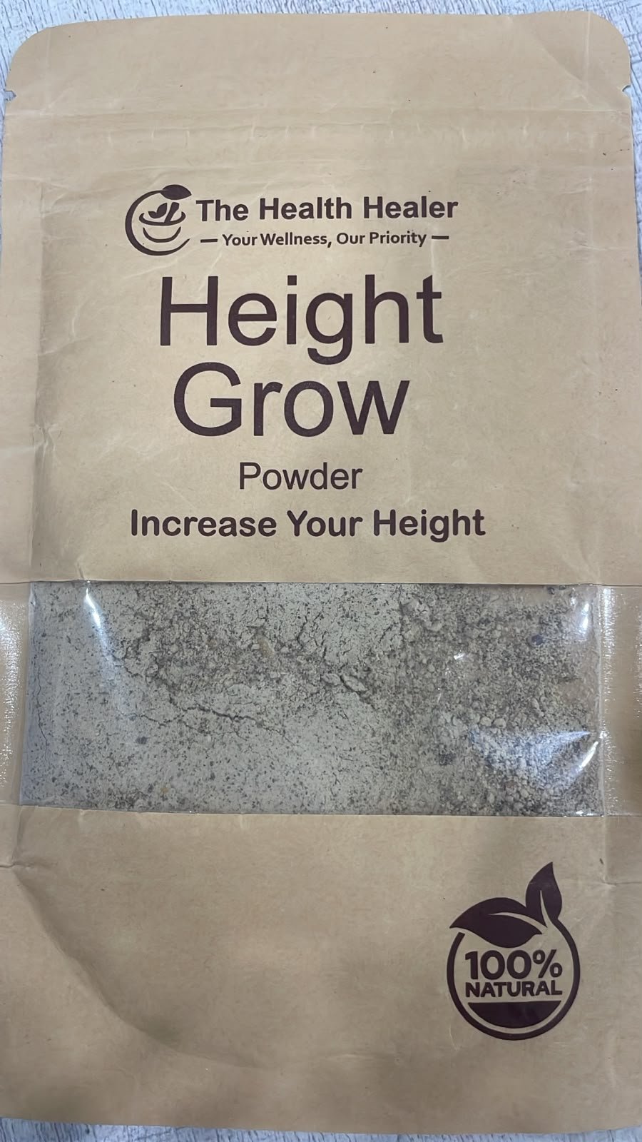 The Health Healer Height Grow Powder - 100% Natural Height Increase Supplement- 50G - Image 4