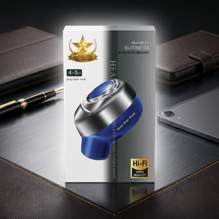 High Quality M16 Mini Bluetooth Earbud Crystal Clear Sound Anywhere Compact Stylish Wireless Headset - Image 2