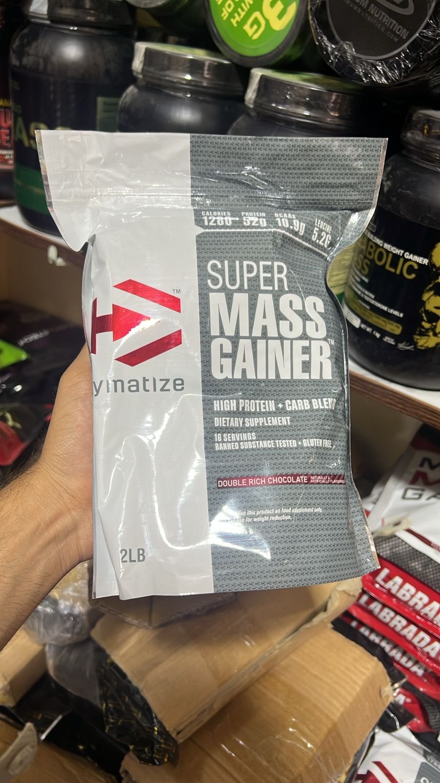Dymatize Super Mass Gainer High-Calorie Weight Gainer Protein Powder - Image 2