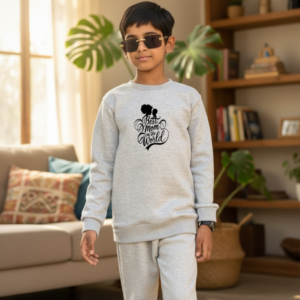 Kids Sweatshirt & Pajama Set | Comfy Winter Warm Tops & Trousers for Boys & Girls | Imported Cozy Clothes Outfit FOR BABYA AND KIDS