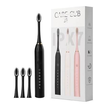 Rechargeable Electric Toothbrush With 2 Extra Heads | USB Charging Rechargeable Total Washable Electronic Whitening Teeth Brush for Oral Care - Image 2