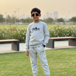 HERMAIN BANTVA Winter Kids Tracksuit | Stylish Sweatshirt & Trouser Set for Boys & Girls – Cozy, Warm & Trendy Outfit FOR BABY AND KIDS