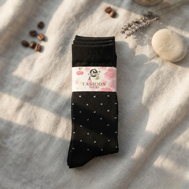 Lady Fancy Fashion Socks Pack Of 10 Pairs Durable Comfortable Stretchable Breathable Best Quality Practical Choice For Daily Wear - Image 2