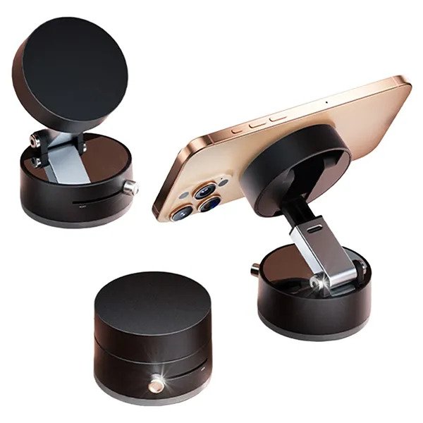 360° Magnetic Phone Holder – Strong Magnetic Suction Mount for Car, Desk & Tabletop Use - Image 2