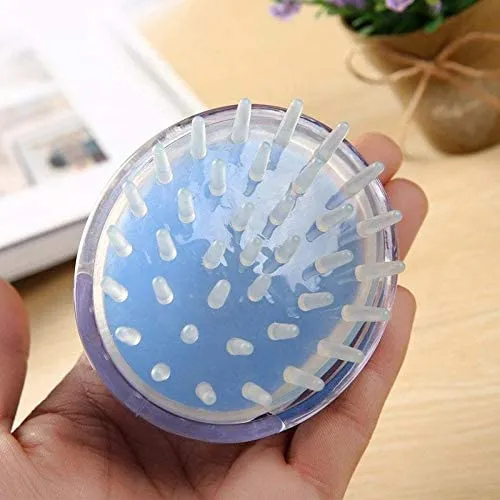 Hair Wash Brush & Scalp Massage Comb – Anti-Dandruff Silicone Shampoo Brush | Deep Scalp Cleanser, Hair Growth Massager, Anti-Itch & Anti-Hair Fall Tool | Random Color - Image 3