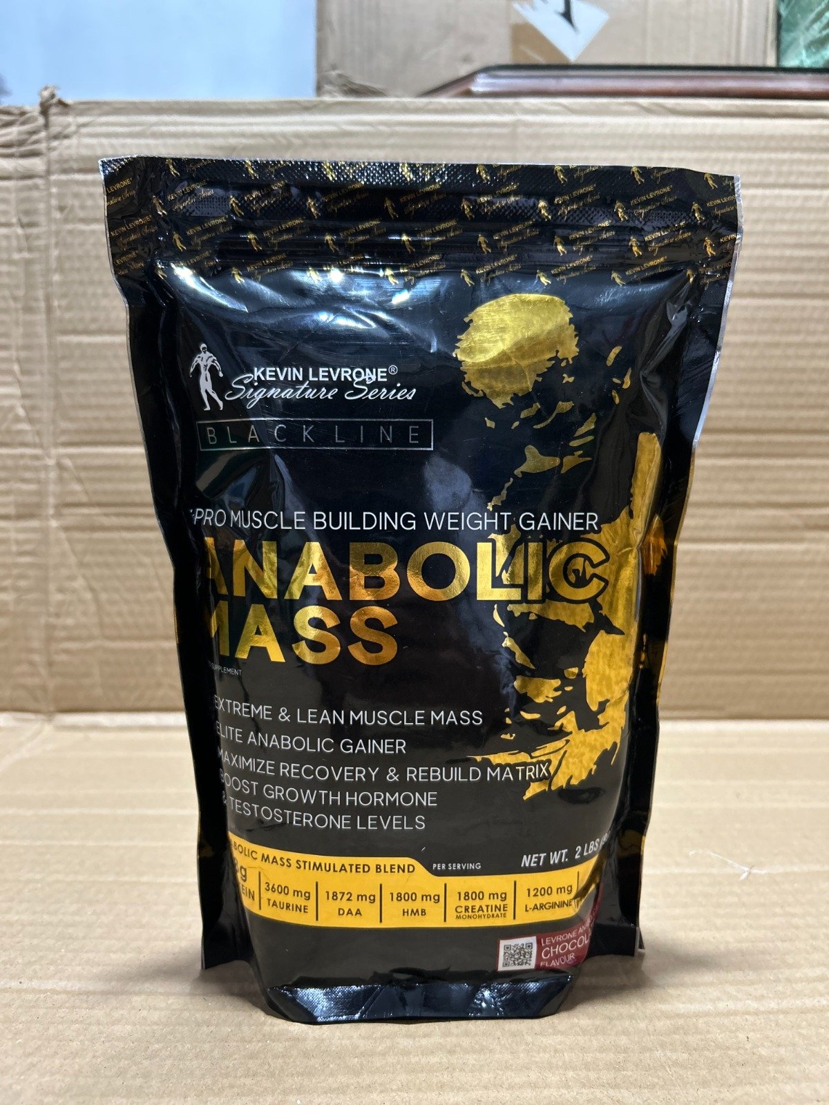 Kevin Levrone Anabolic Mass Gainer 1KG (2.2lbs) High-Calorie Muscle Building Protein Powder - Image 3