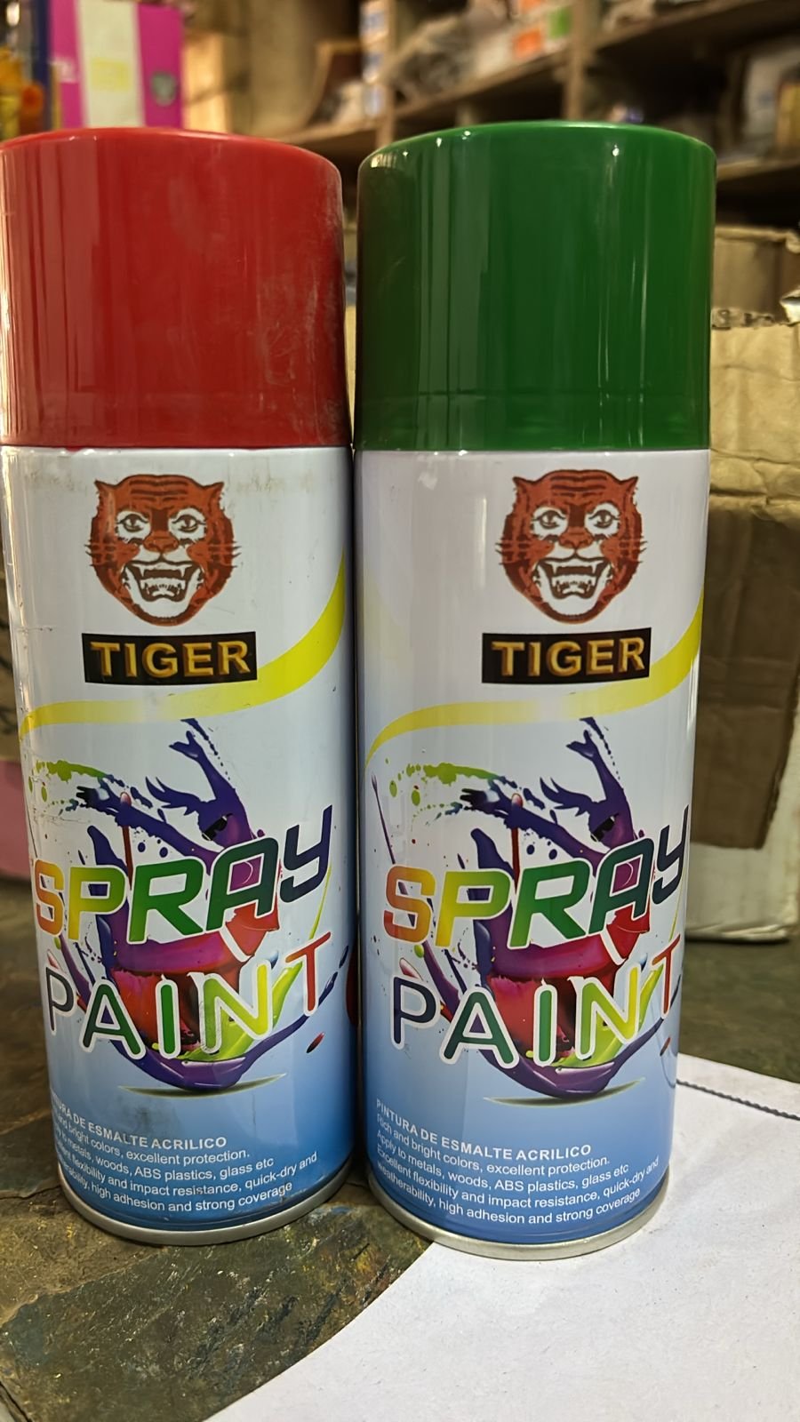 Tiger Spray Paint – Multi-Purpose Fast Drying Spray Paint for Metal, Wood & Plastic - Image 2