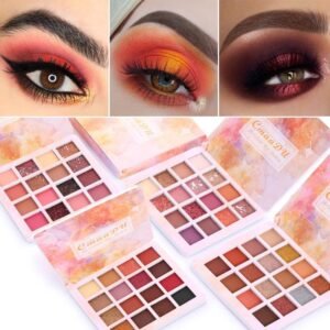 16 Color Eyeshadow Makeup Palette Matte & Shimmer Powder Eye Shadow Kit - Multi Color