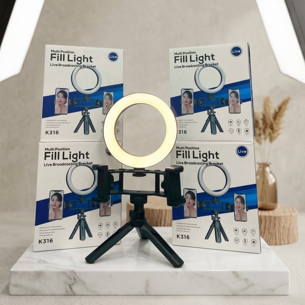 K316 Multi-Position Fill Light Live Broadcasting Bracket