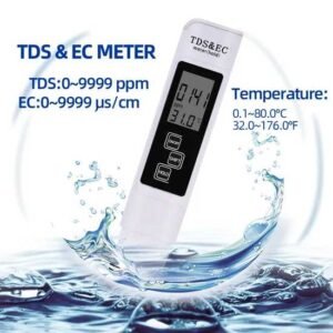 3 in 1 Tds+Ec+Temperature Meter