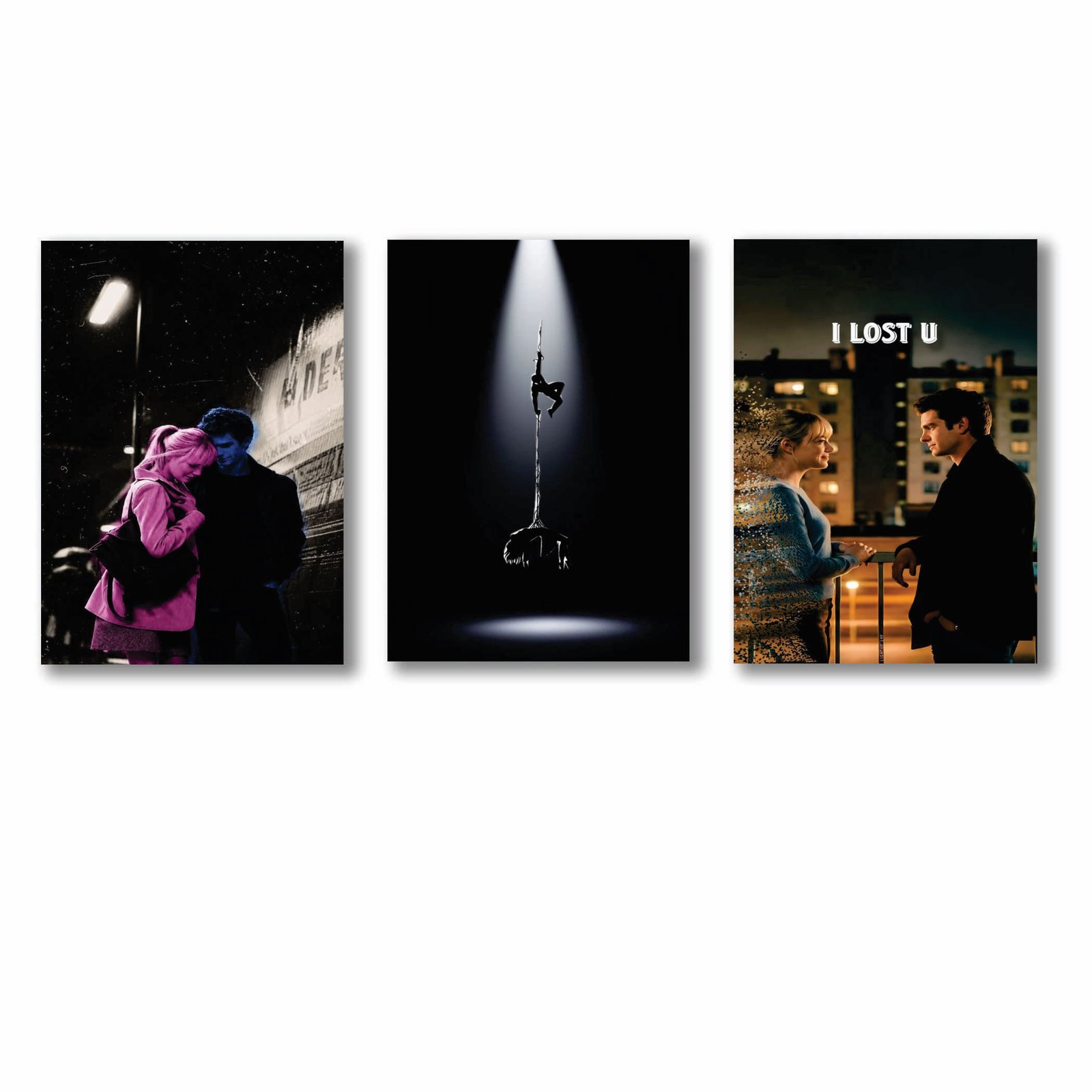 Set of 3 Premium Wall Art Photo Tiles – Modern Home Decor Sets 8x11 - Image 2