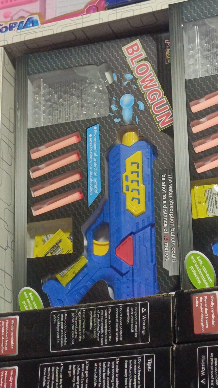 Action ToyGun 2‑in‑1 | Soft Dart & Water Ball Shooter | Kids Summer Toy | Safe Non‑Toxic Plastic - Image 4