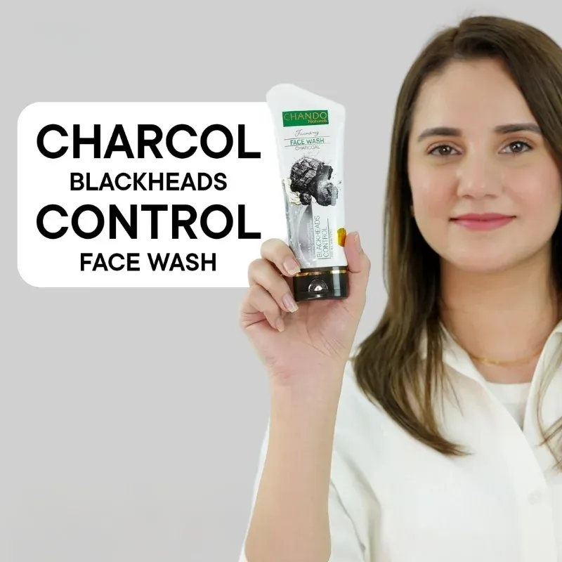 CHANDO Naturals Foaming Face Wash Charcoal – Deep Cleansing & Blackhead Control - Image 4