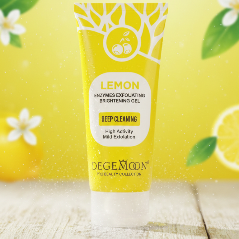 Exfoliating Dead Skin Remover Gel | 150ml | Lemon Flavor | Smooth & Refreshing Skin Care - Image 3