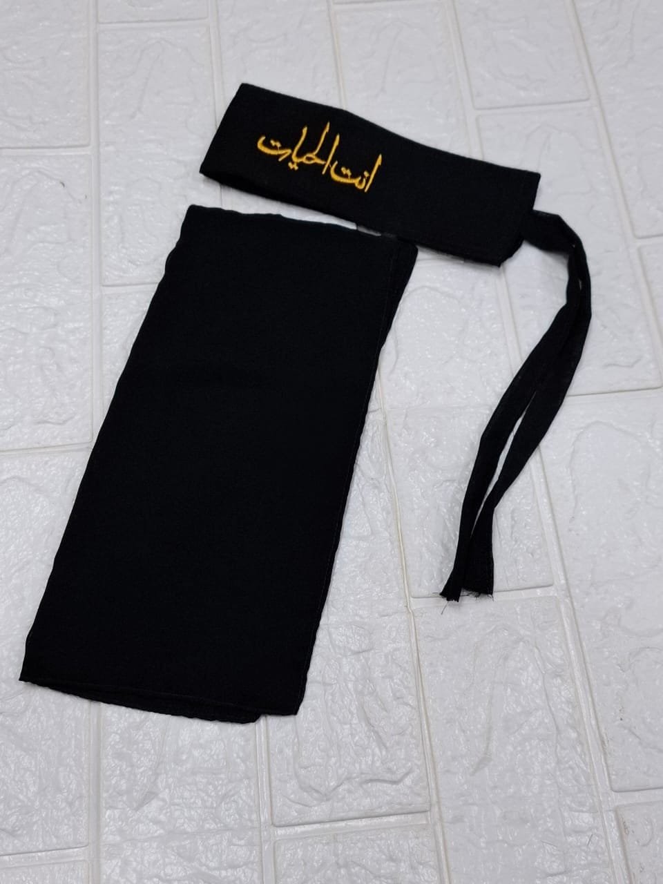 Embroidery Niqab Premium Quality Formal Chiffon Soft Lightweight Elegant Design - Image 4