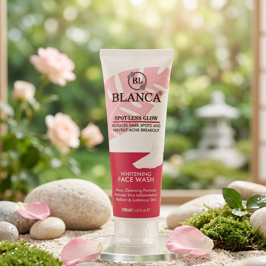 Blanca Spotless Glow Face Wash 100ml Gentle Cleanser For Bright Clear And Radiant Skin - Image 2