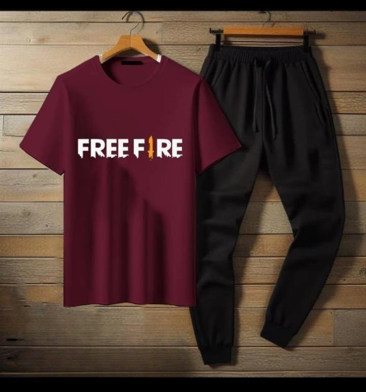 Premium Micro Men’s Tracksuit FreeFire Print – Comfortable Sportswear | Gym & Workout Suit - Image 3