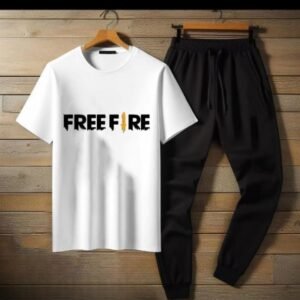 Premium Micro Men’s Tracksuit FreeFire Print – Comfortable Sportswear | Gym & Workout Suit