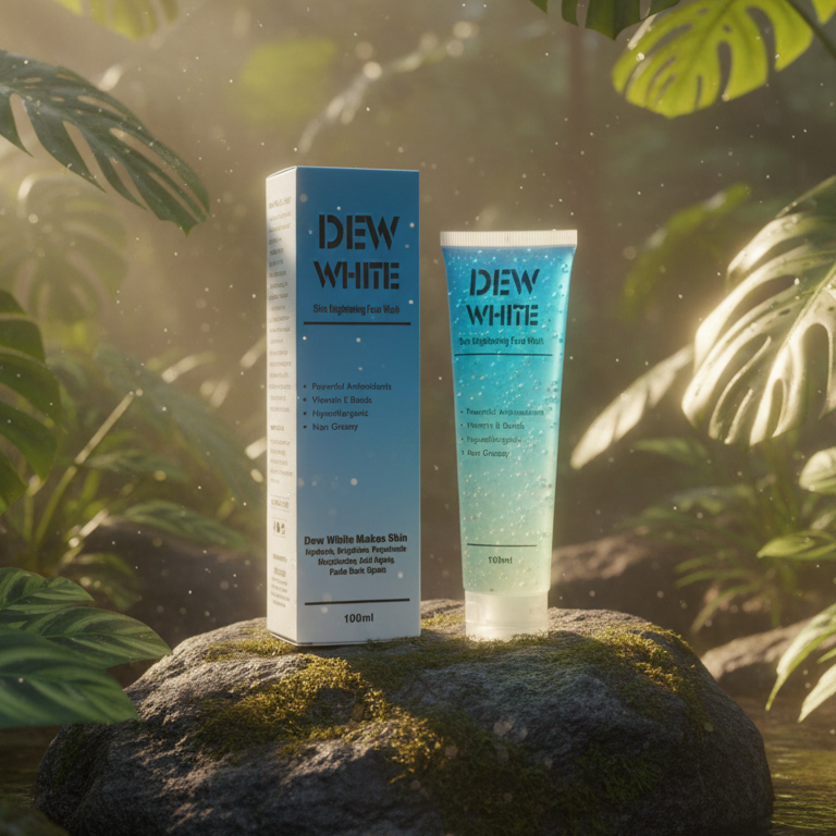 Dew White | Brightening & Hydrating Face Wash (100ml) - Image 4