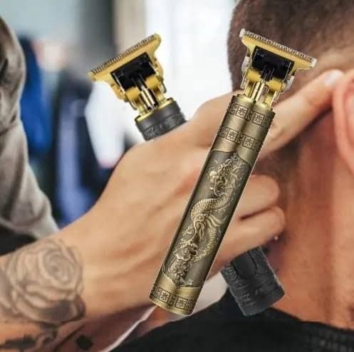 Professional Vintage T9 Trimmer – Cordless Hair Clipper - Image 2