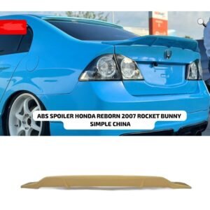 ABS Rocket Bunny Style Rear Trunk Spoiler for Honda Civic Reborn (2006–2012 Models)