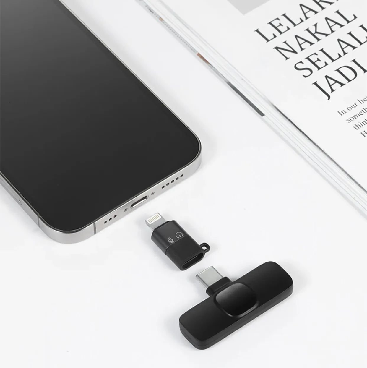 K8 Collar Wireless Microphone Type C Supported - Image 4