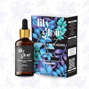 Lily Glow Retinol Anti-Aging Serum for Face – Wrinkle Repair, Skin Tightening & Night Care (30ml)