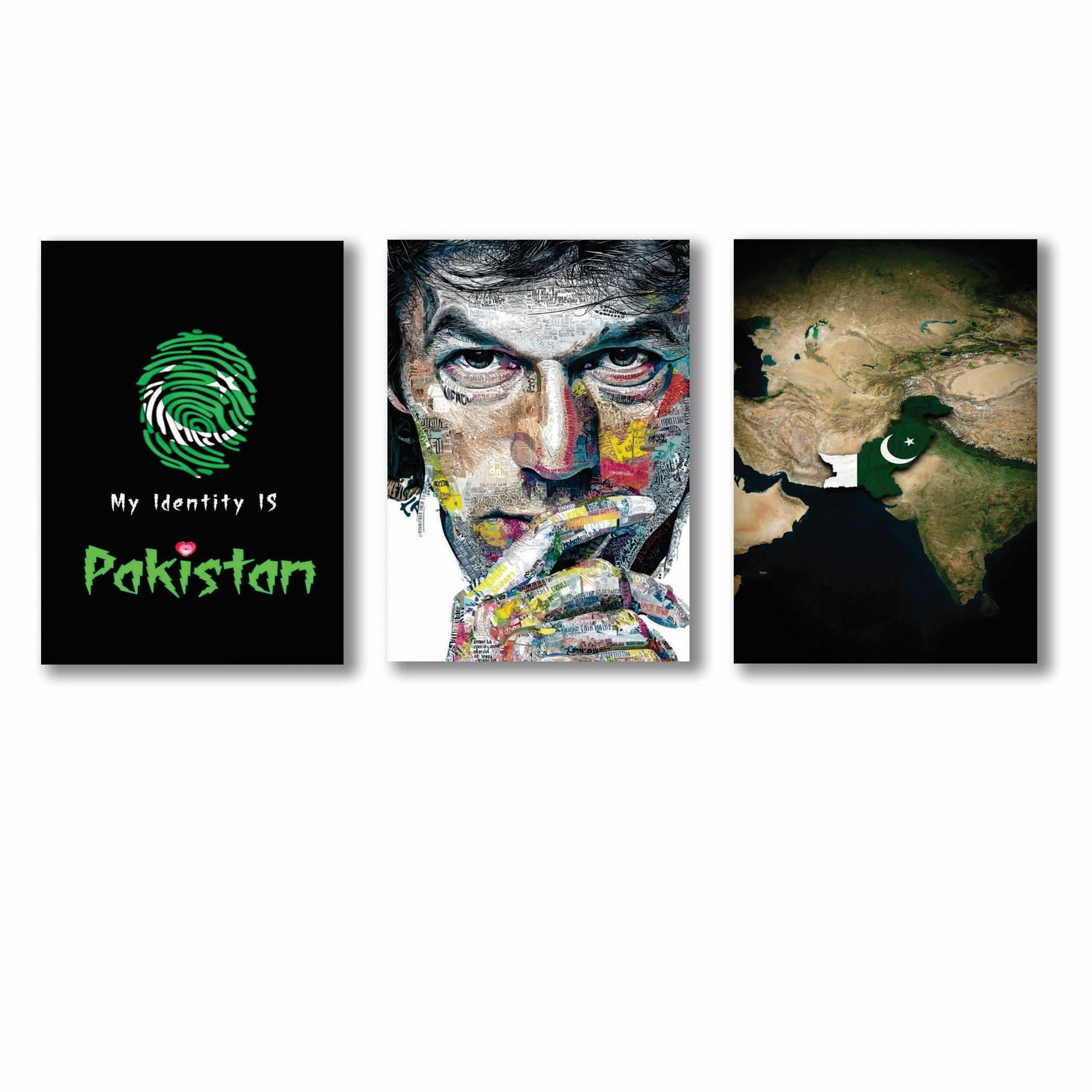 Set of 3 Premium Wall Art Photo Tiles – Modern Home Decor Sets 8x11 - Image 2