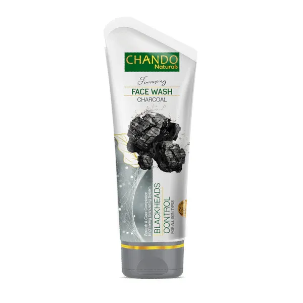 CHANDO Naturals Foaming Face Wash Charcoal – Deep Cleansing & Blackhead Control - Image 3